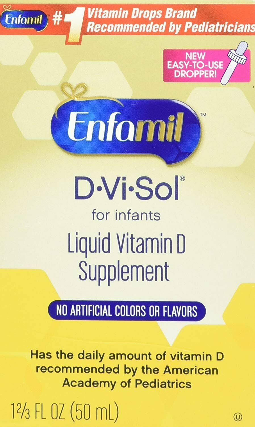 Enfamil DViSol Infants Liquid Vitamin D Supplement, 50ml