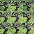 thumbnail image 5 of Paquete de tapas de vástago de dirección de aleación de aluminio ligero con tornillos para bicicleta de montaña y de carretera, D, 5 of 5
