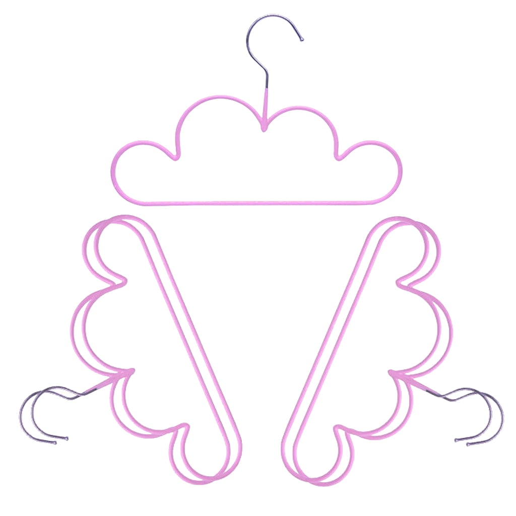 5 Pack Childrens Saving Non- Clothes Hanger