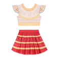 thumbnail image 1 of Nuevo Traje de baño Encanto Niñas Mirabel Isabella Traje de baño separado Niños Princesa Frozen Elsa Traje de baño de una pieza Trajes Beachwear7-8T Gao Jinjia LED, 1 of 2