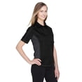 thumbnail image 2 of North End Ladies Fuse Colorblock Twill Shirt 77042 Black/Carbon 3XL, 2 of 4