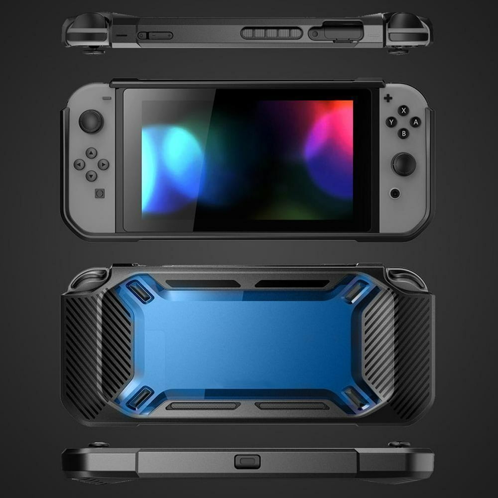 Heavy Duty Rubber Shock Proof Hard Shell Case Cover for Nintendo Switch