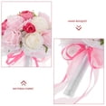 thumbnail image 3 of unbranded Ramo De Flores Artificiales Para Con Rosas Elaboradas Y Detalles Románticos En Color Rosa, 3 of 6