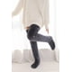 thumbnail image 4 of Calcetines de suelo con forma de osito de peluche para otoño e invierno, calcetines largos para dormir, calcetines altos y cálidos con almohadillas para las rodillas, 4 of 5