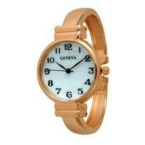 Blekon Collections Japanese Quartz Women's 31mm Case Metal Cuff Bangle Watch