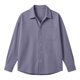 thumbnail image 4 of Top Abrigo Hombres Sólido Casual Manga Larga Botón Arriba Camisa para el Uso Diario de Verano, Moda Al Aire Libre Tops, 4 of 7