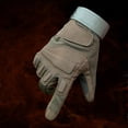 thumbnail image 4 of Guantes Black Hawk Tactical Gloves Winter Velvet Full Finger Outdoor Material Microfiber Riding Motorcycle Gloves, 4 of 5