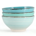 thumbnail image 3 of Elama Blue Ridge 6.25 Inch 6 Piece Round Stoneware Assorted Bowl Set, 3 of 8