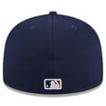 thumbnail image 4 of Men's New Era  Orange Houston Astros 2025 Batting Practice 59FIFTY Fitted Hat, 4 of 6