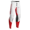 thumbnail image 5 of Thor 2023 Hallman Differ Slice Offroad Motocross Jersey Pant Combo White/Red (Large / 36), 5 of 8