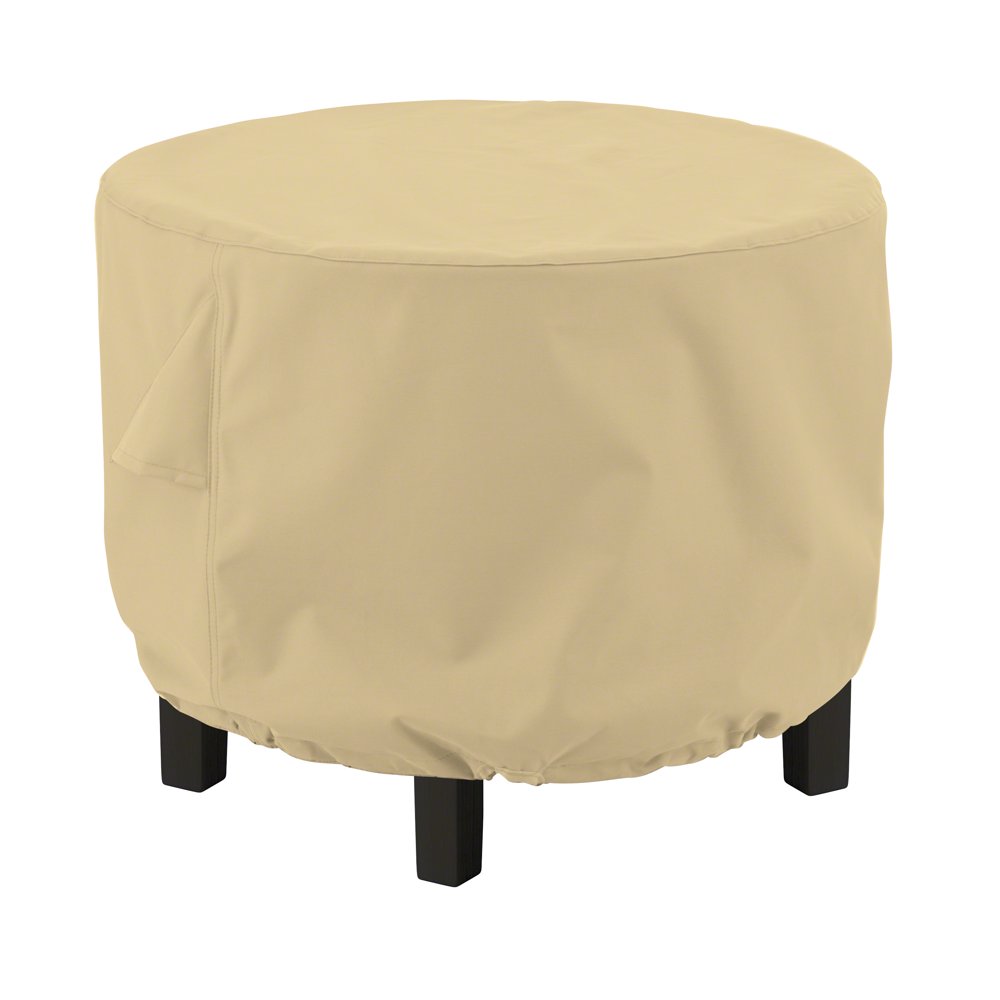 Classic Accessories Terrazzo WaterResistant 30 Inch Round Ottoman