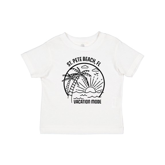 Inktastic Summer Vacation Mode St. Pete Beach Florida Boys or Girls Baby T-Shirt