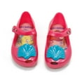 thumbnail image 4 of Mini Melissa Toddlers Ultragirl + Little Mermaid Flats, Pink \ Blue,10 M US, 4 of 7
