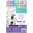 thumbnail image 2 of Make It Real: Fashion Design Sketchbook - Includes 180 Stickers & Stencils, Draw Sketch & Create, Fashion Coloring Book, Tweens & Girls Ages 6+, 2 of 7