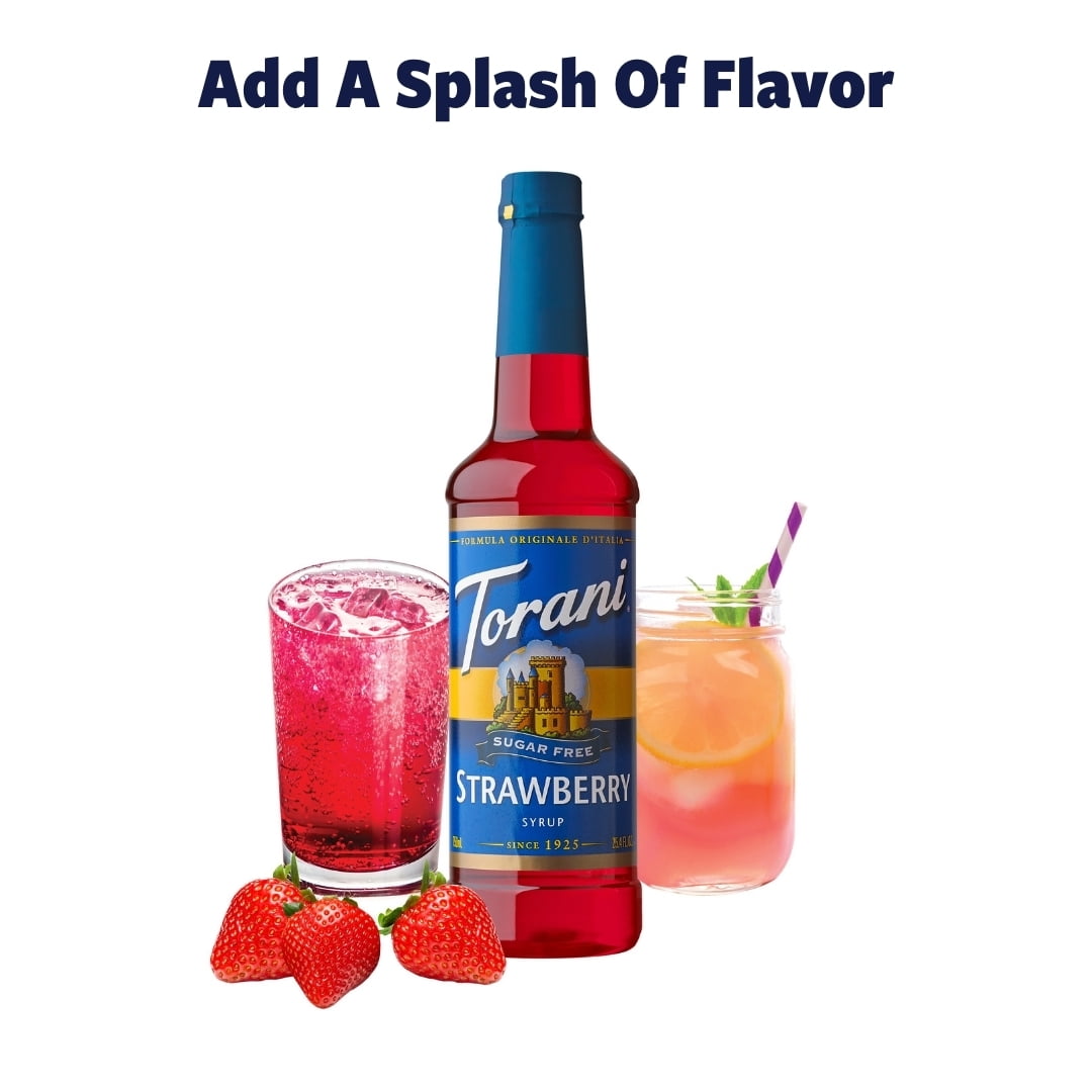 Torani Sugar Free Strawberry Syrup, 25.4 Fl Oz