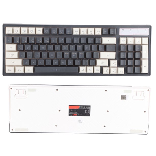 RGB Backlit Mechanical Keyboard, 96 Keys Game Keyboard With Ergonomic ...