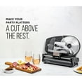 Chefman Electric Stainless Steel Die Cast Kitchen Deli & Food Slicer