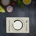 thumbnail image 2 of Mosey Placemat Heat Resistant Durable Table Place Mat Reusable Striped Dining Table Mat for Home Kitchen Decoration, 2 of 7