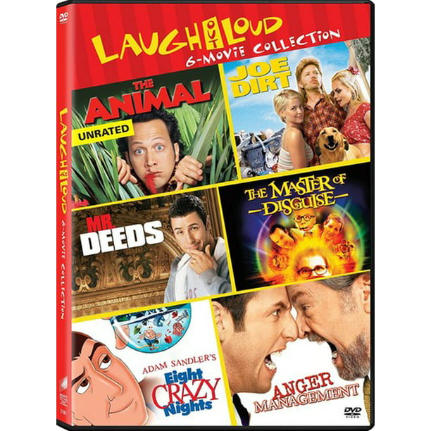 Anger Management (2003) / Eight Crazy Nights / The Animal (2001) / JoeDirt  / The Master of Disguise / Mr. Deeds (DVD) 