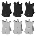 thumbnail image 1 of 6Pcs Small Portable Erhu Mute Clips Electroplated Steel Erhu Mutes (Assorted Color), 1 of 9