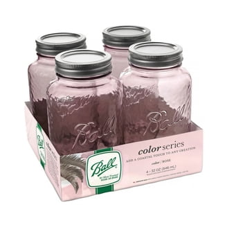 Ball メイソンジャー 4ozx12 Ball Regular Mouth 4oz Quilted Pint Mason Jars, 12 Count, BPA-Free