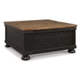 thumbnail image 1 of Ashley Furniture Valebeck Table Basse à Plateau Relevable, Noir Vintage, 1 of 2