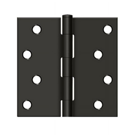 4 x 4 in. Square Hinge, Oil-Rubbed Bronze