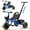 Blue, variant on JoyStone 2-in-1 Toddler Tricycle for Ages 1-4 Years, Kids Trike Toddler Bike with Removable Push Handle, Adjustable Seat & Basket, Blue