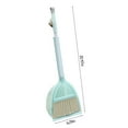 thumbnail image 3 of Kids' Broom and Dustpan Set with Stainless Steel Handle, Polypropylene Bristles for Home Cleaning, Space-Saving Design for Kitchen, Office, and Playroom, 3 of 7