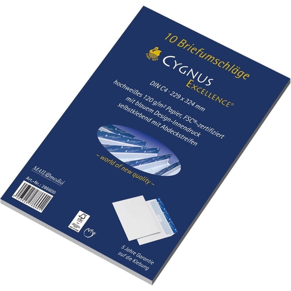 Cygnus Excellence 30002434 Envelope C4 HK 100 g White