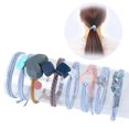 thumbnail image 1 of Kid Hair Bands Elastic 8PCS Non-slip No Crease Hair Ropes Ponytail Holders, 1 of 10