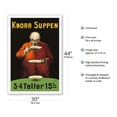 thumbnail image 2 of Knorr Soups (Suppen) - 3-4 Plates for 15 cents - Vintage Advertising Poster by Leonetto Cappiello c.1934 - Fine Art Matte Paper Print (Unframed) 30x44in, 2 of 4