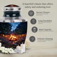 thumbnail image 7 of MUKTIVE Campfire Urn for Cremation - Urns for Human Ashes Adult Woman - Memorial Ashes Urn for Adults Men - 10 Inch Large Urns for Grandpa, 7 of 7
