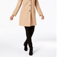 thumbnail image 3 of Calvin Klein Women's Classic Cashmere Wool Blend Coat Brown Size 12, 3 of 3