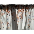thumbnail image 3 of Watercolor Fall Leaves Window Valance for Bedroom Living Room, Orange Leaf Vine Plant Curtains Valanes for Windows, 3" Rod Pocket Window Treatment for Autumn Home Decorations, 54 x 18 Inch, 1 Panel, 3 of 6