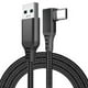 thumbnail image 2 of Cable de carga VR Type-c Date Line Reemplazo del cable de carga rápida para Oculus Quest 2, negro, 5 metros sidaley EL002628-04, 2 of 2