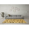 thumbnail image 3 of Ahgly Company Indoor Rectangle Oriental Brown Modern Area Rugs, 2' x 5', 3 of 4