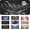Japan Moon Mountain, variant on Large Wave Front License Plate Black Japanese Anime Car Vanity Plates Decorative Aluminum Metal Cute Novelty License Plate Cover with 4 Holes for Men Women 6" X 12"