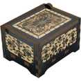 thumbnail image 3 of La La Land Music Box Wind Up, 18 Note Mechanism Antique Carved Music Box (La La Land), 3 of 4
