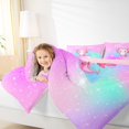 thumbnail image 4 of Manfei Personalized Letter N Bedding Comforter Set,Monogrammed Theme Twin Comforter Sets,Magic Animal Axolotl Bedding Set For Girl Teens,Ultra Soft Bedroom Decor Reversible,2-Piece, 4 of 8