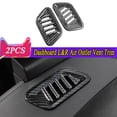 thumbnail image 1 of for Nissan for Altima 2019 - 2022 Carbon Fiber Look Dashboard L&R Air Outlet Vent Trim -, 1 of 4