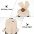 thumbnail image 3 of Raindrops Wood Club Head Cover Animal Shape Simple Design Beige 1Pcs, 3 of 6