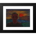 thumbnail image 2 of Karl Wiener 14x11 Black Modern Framed Museum Art Print Titled - Male Portrait (Approx. 1932), 2 of 5