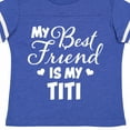 thumbnail image 4 of Inktastic My Best Friend is My Titi with Hearts Boys or Girls Toddler T-Shirt, 4 of 5