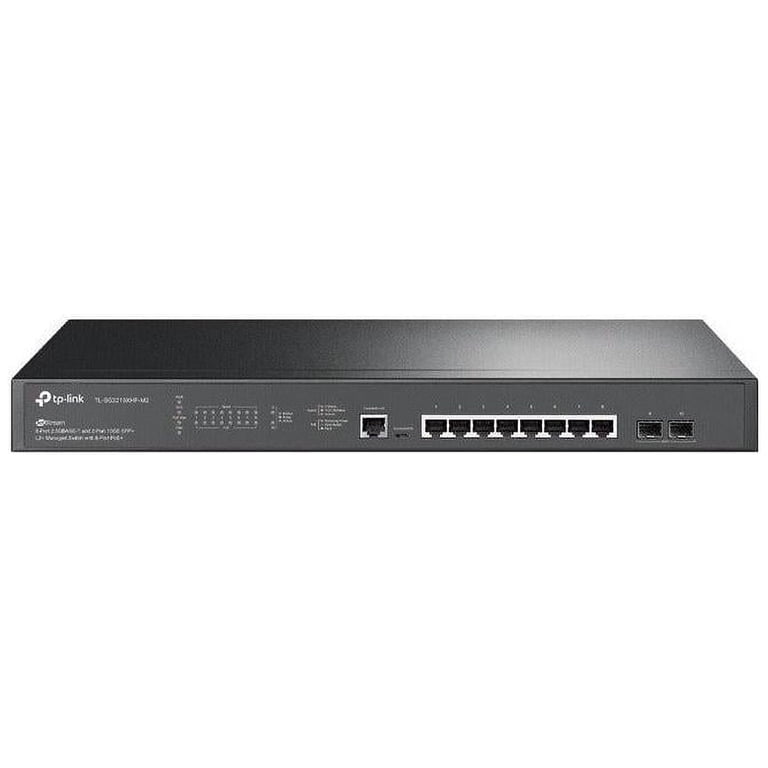 JETSTREAM 8-PORT 2.5GBASE-T AND 2-PORT 10GE SFP+ L2+ MANAGED 