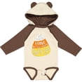thumbnail image 3 of Inktastic Halloween No Such Thing as Too Much Candy Corn Boys or Girls Long Sleeve Baby Bodysuit, 3 of 5