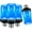 Blue-4 Pack, variant on Hompavo 【Upgraded】 LED Flame Light Bulbs, 4 Modes Flickering Light Bulbs with Upside Down Effect, E26/E27 Flame Bulb for Halloween Christmas Party Patio Porch Home Indoor & Outdoor Decorations - 2