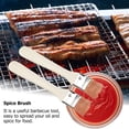 thumbnail image 2 of Lightweight Brush,2pcs/ Set Lightweight Wooden Barbecue Brush Wooden Brush Time-Tested Durability, 2 of 14