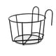 thumbnail image 1 of Estante colgante para macetas con riel de hierro, estante colgante para macetas con cerca de jardín de flores, 1 of 5