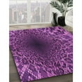 thumbnail image 2 of Ahgly Company Indoor Rectangle Patterned Purple Area Rugs, 8' x 10', 2 of 6